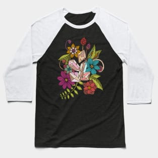 Gems and flowers Baseball T-Shirt